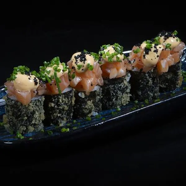 HOSO FRITTO SPICY CREAM NEGI   4PIEZAS