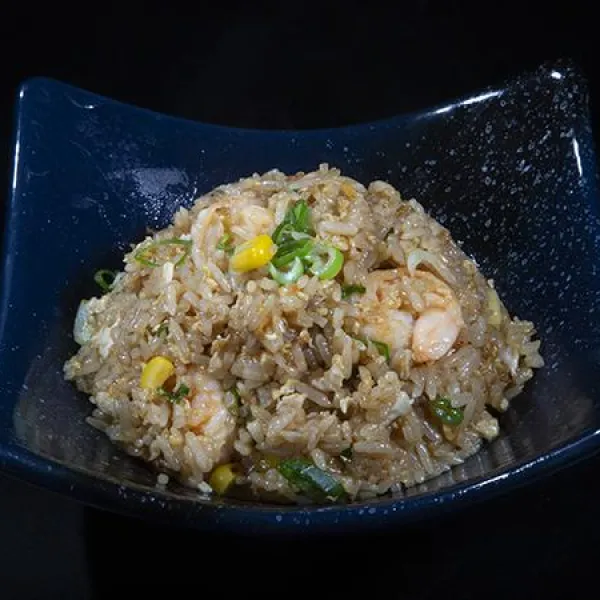 ARROZ FRITO CON GAMBAS